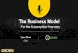 CFO's Guide: The Subscription Economy Operating Plan (Subscribed13)