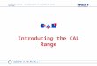Introducing the CAL Range of Products