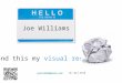 Visual Resume - Joe Williams