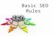 Basic seo rules