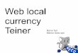 Web local currency teiner