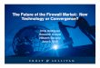 The Future of the Firewall Market: New Technology or Convergence?