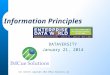 Enterprise Data World Webinars: Information Management Principles
