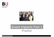 Event Impacts part 1