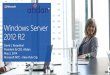 Microsoft Windows Server 2012 R2 Overview - Presented by Atidan