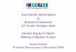Susan Horwitz - Womensport & Recreation NSW - CASE STUDY - Gender Equity- Making It Happen – 3 ways