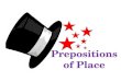 Prepositions of Place - Kindergarten