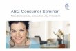 SCA's presentation from the ABG Consumer Seminar in Stockholm