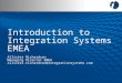 Integration Systems EMEA Overview