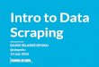 Skillshare - Introduction to Data Scraping