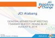 JCI Alabang July Activities and Upcoming Activities
