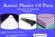 Building Construction Materials by Kaveri Plaster Of Paris Bengaluru