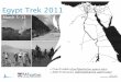 Egypt trek 2011 - Info session presentation