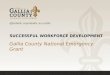 Successful Workforce Development Project- Gallia County NEG Program