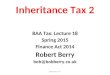 AC3004 - Lecture 18 Inheritance Tax 2