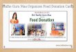 Radhe Guru Maa Organizes Food Donation Camp