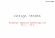 Design Storms
