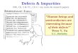 Impurities Defects Lecture1