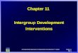 11- Intergroup Development Interventions