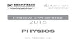 intensive class Notes Physics 2015