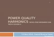 Power Quality Harmonics
