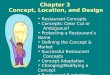 Chapter 3 - Concept, Location & Design