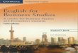 English for Business Studies - Students Book