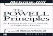 The Powell Principles - 24 Lessons From Collin Powell, A Legendary Leader