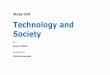 Study Unit-Technology and Society