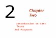 Ch 2 Introduction to Cost Terms