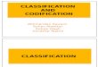 Classification and Codification (2)