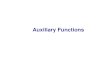 24 Auxiliary Functions