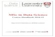 Lancaster University - MS Data Science Handbook