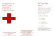 Red Cross Brochure