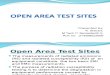 Open Area Test Sites