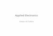 Applied Electronics Presentations