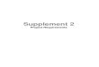 Supplement 2 - Project Requirements