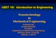 Nanotech in Mechanical Engineering