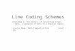 12301_Line Coding Schemes