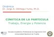 Cinetica Particula 1d 2d Trabajo&Energia