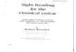 178732809 Benedict Robert Sight Reading for the Classical Guitar Level IV v PDF