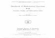Handbook of Mathematical fucntion