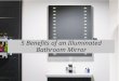 5 Benefits of an Illuminated Bathroom Mirror