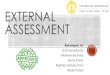 Management Strategic for external assessment