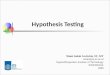 Week 1_Hypothesis Testing (Wk 1)