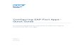Configuring SAP Fiori APPS - Quick Guide