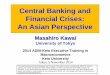 Central Banking and Financial Crises: An Asian Perspective
