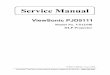 service manual viewsonic PJD5111