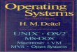 Operating Systems (2nd Edition), By H. M. Deitel