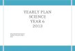 Yearly Plan y6 Sc 2014